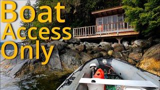 Remote Wilderness Hot Springs, Only Accessible from the Ocean. Destination Adventure