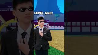Hành Trình Cày Từ Level 1 - Level 2450 | HB Lox Fruits #bloxfruits #shorts #roblox