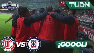 ¡GOL CON POLÉMICA! | Toluca 2-1 Cruz Azul | Torneo Guard1anes 2021 MX - 4tos Ida | TUDN