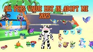 All Pets Value List in Adopt Me (2025)