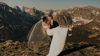 Top of the World - Rocky Mountain National Park Elopement! | Konrad and Jamaica