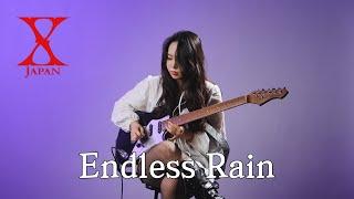 X Japan - Endless Rain Guitar Cover | Aria Pro | Flamma FX 150 #윤세나