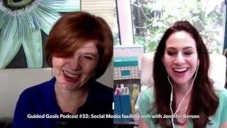 Guided Goals Podcast #32: Using Social Media for Research with Jennifer Berson