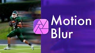 Fast Movement Motion Blur Effect in Affinity Photo Tutorial