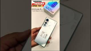 Tecno Pova Curve 5G fingerprint vs facelock test Review #shorts #tecnopovacurve5g #speedtest