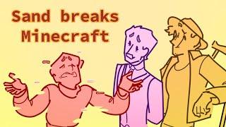 Sand breaks Minecraft ▫️Hermitcraft (Grian, Mumbo and  GoodTimesWithScar) Animatic