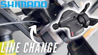 How to replace SHIMANO ALTUS SHIFT  CABLE ? SERVICE