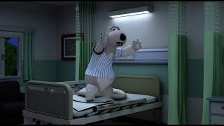 Bernard Bear | Backkom New Season 6 At Hospital and More | Funny Bernard Videos Cartoons