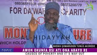 AWON OKUNFA OSI ATI ONA ABAYO || FADILATUL SHEIKH QOMARUDEN YUNUS AKOREDE HAFIZOHULLOH