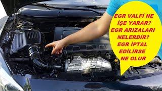 EGR VALFİ NE İŞE YARAR EGR ARIZALARI NELERDİR EGR İPTAL EDİLİRSE NE OLUR