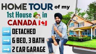 HOME TOUR of my FIRST House in Canada | 6 Bedrooms + 2 Car Garage 