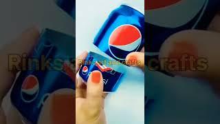 diy craft from pepsi tin bottle #shorts