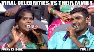 Neeya Naana Full Episode | Viral Celebrities vs Family | Funny | Episode | Troll  | Kavin Reactions