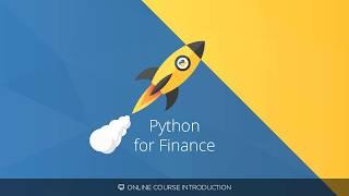 Python for Finance | Online Course Intro