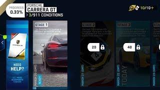 Asphalt 9 Legends play to open Porsche Carrera GT stage 1-2