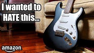 I bought the famous Amazon Stratocaster Guitar by Fender