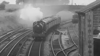 Vintage railway film - John Betjeman - Men of Steam - 1962