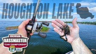 Flipping BIG JIGS in Offshore Grass (Houghton Lake Tournament)