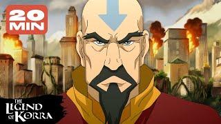 Every Tenzin Fight Scene Ever!  | The Legend of Korra