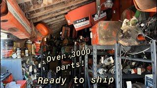 Bowman’s Tractor Salvage LLC parts inventory! Over 3000 parts pulled and ready to ship