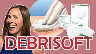 A closer look: Debrisoft Pad and Lolly by L&R | Wound Preparation | Medical Monks