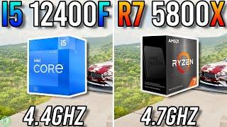 i5 12400F vs Ryzen 7 5800X - Any Difference?