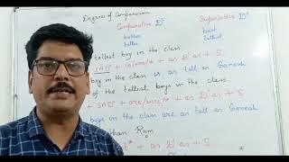 MASTERING DEGREE OF COMPARISON | PART -1 | POSTIVE PART | R.J SIR