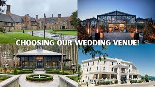 WEDDING SERIES: touring wedding venues!! *we booked one!*