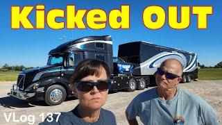 WE WERE DENIED BY SECURITY. Told to leave the RV area. HDT RV Life Fulltime Lifestyle. RV Couple