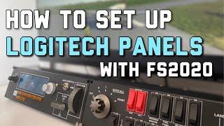 How To USE LOGITECH/SAITEK Panels With Microsoft Flight Simulator | MSFS Tutorial
