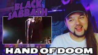 Drummer reacts to "Hand of Doom" (Live 1970) by Black Sabbath