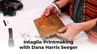 Intaglio Printmaking with Dana Harris Seeger #bainbridgeisland