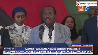 BREAKING NEWS! Azimio leaders forced to abort Press briefing after being attacked by goons live!!