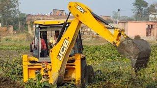 old jcb dozer working in muddy field | jcb fast work | jcb time lapse video | jcb | Off RoadPlanet