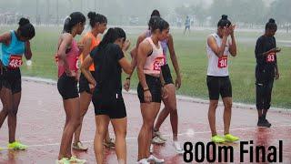 800m Women Final Rachna Takes a Big Leap even in the ️ @ Haryana State Open Senior Championship