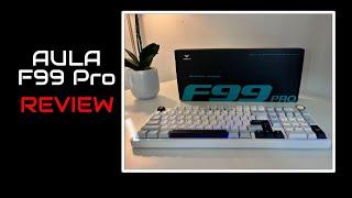 AULA F99 Pro Mechanical Keyboard Review - Love it!!