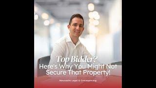 Top Bidder? Here's Why You Might Not Secure That Property!