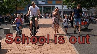 School is out in Amersfoort (NL)