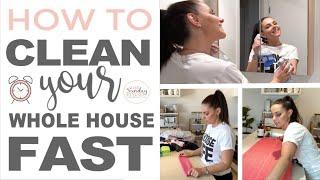 HOW TO CLEAN YOUR WHOLE HOUSE FAST  ||  THE SUNDAY STYLIST