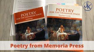 Poetry for the Grammar Stage from Memoria Press