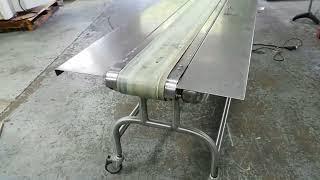 All stainless steel packing conveyor