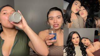 GRWM WITH ME & ANGIE+ GOING OUT VLOG WITH US