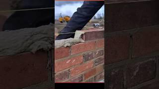 You will be amazed to see this mason's brick laying technique 