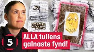 ALLA gränspolisens och tullens galnaste fynd | Gränsbevakarna Sverige | Kanal 5