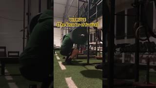 FRONT SQUATS AT 120KG - with VITRUVE  