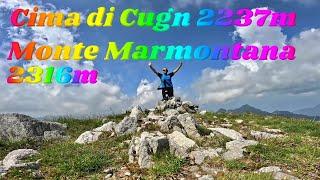 Monte Marmontana e Cima di Cugn,passo Giovo #Como#Trekking Lombardia#italia #vette