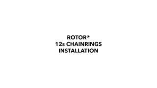 ROTOR 12s installation on R9200 and R8100 Cranks