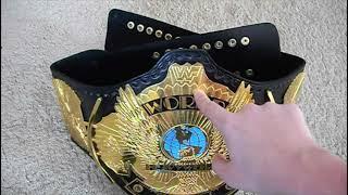 Winged Eagle WWF belt review