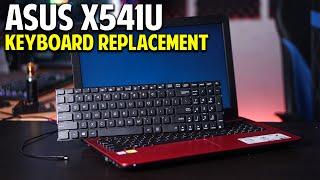 Asus X541U Faulty Keyboard | Keyboard Replacement | How-To