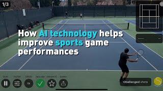 How AI technology helps improve sports game performances